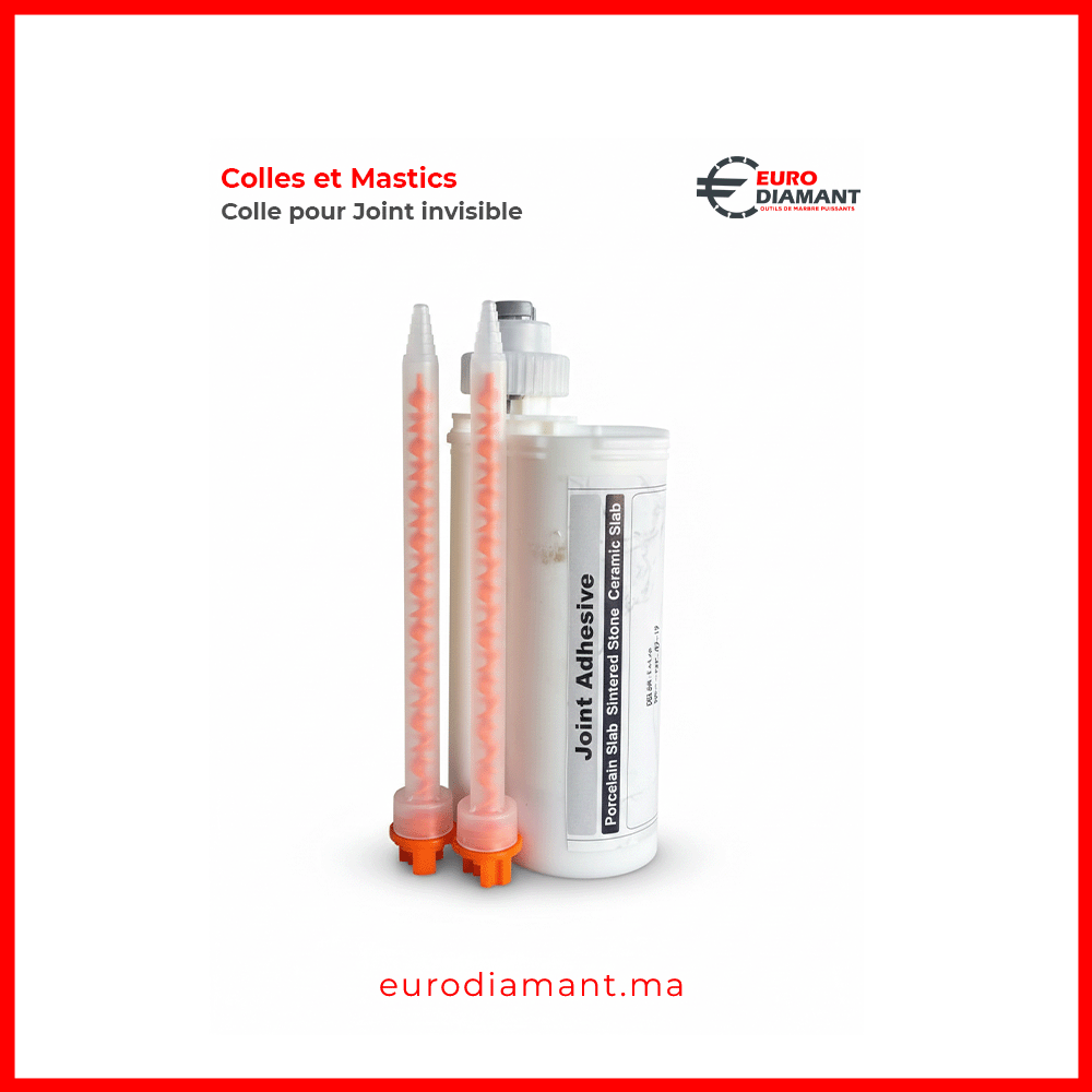 olle Joint Invisible Pro pour Porcelaine & Dekton – Joint Adhesive Euro Diamant Maroc